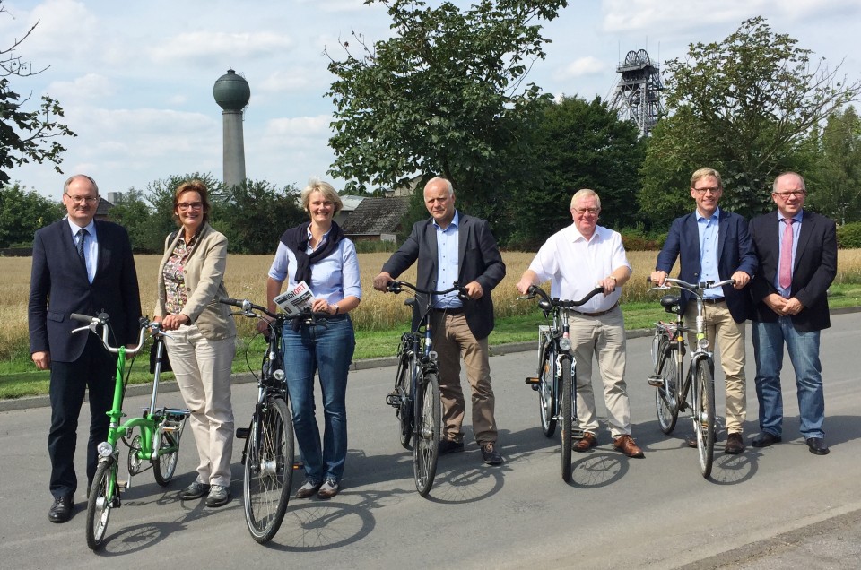 Die CDU-Bundestagskandidaten aus dem Mnsterland mit Vertretern der RAG